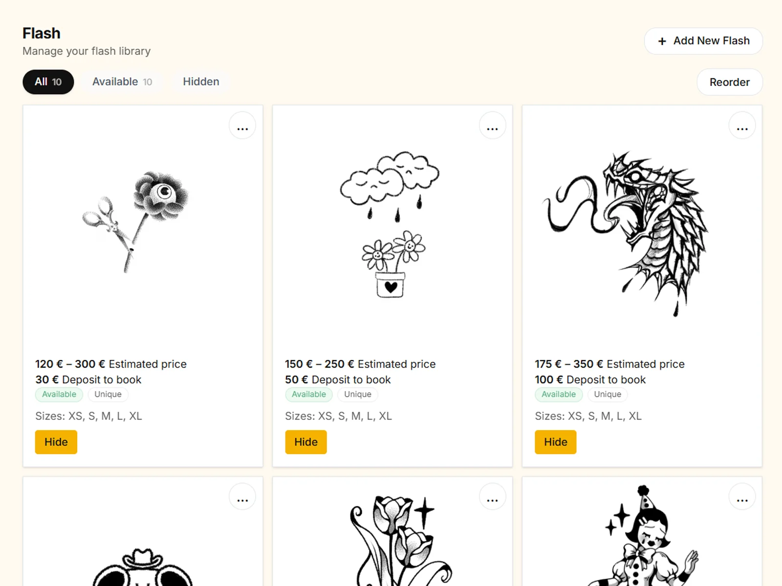 Drop your flash. Clients claim instantly.